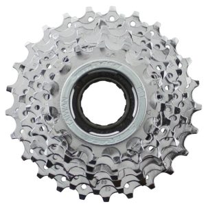 Roue Libre 7V. Sunrace 13-25 Chrome Indexee (En Boite)
