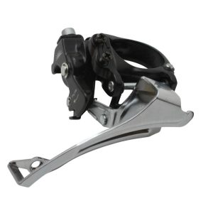 Dérailleur VTT Avant Sunrace M50 A Collier Bas 34,9 Pour 42X32X22 Tirage Haut-Bas (Avec Collier Adaptateur 31.8 Et 28.6)