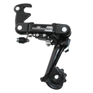 Dérailleur VTT Arrière Sunrace 6-7V. Chape Longue Avec Patte (Compatible Shimano)