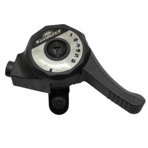 Manette VTT Sunrace Droite Shift A Collier Sur Cintre 6V.