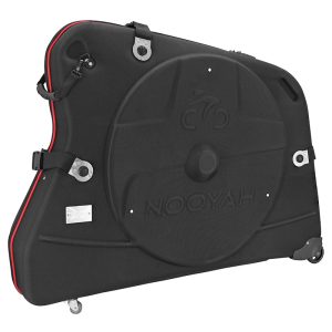 Suitcase Transport Bike Thermoformee Rigid for MTB-Road Black with Castors