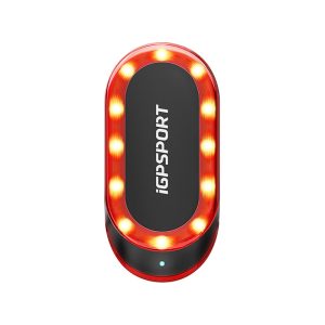 Radar De Vehicule Et Éclairage Vélo Arrière Usb (Visible A 1.2Km) 8 Modes D'Éclairage Intelligent Igpsport Sr Mini - Connexion Directe Au Bsc300T - Igs630- Igs630S - Igs800 - Binavi - Binavi Air--