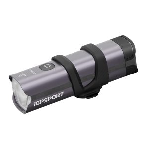 Éclairage Vélo Avant Intelligent Igpsport Vs1200S Lumen Alu LED - Longue Portee Vision 150 Metres - Bluetooth Low Energy- Se Fixe Sur Le Support Compteur M83 Ref 217292 Livre Avec --
