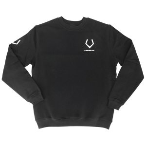 Sweat-Shirt Leader Fox Taille M Noir (Logo Blanc) -Acs-