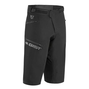 Panta Court Gist VTT Dirt Noir Bords Noir (Boxer Avec Cuissard Inclus) XL
