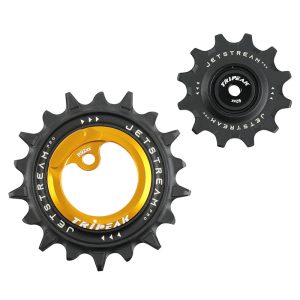 Galet Dérailleur Aopw Tripeak 12-18 Dents Céramique 12X2V. Shimano Dura-Ace R9200 Or (Jeu De 2) (Garantie 4 Ans)