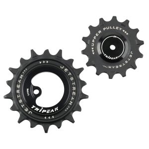Galet Dérailleur Aopw Tripeak 14-18 Dents Céramique 12X1V. Sram T Type Noir (Jeu De 2) (Garantie 4 Ans)