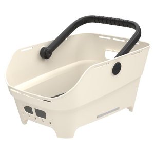 Rear Basket Synthetique Recycle Cento Neo Multi Nx Basil White Breaker (46X35X25 cm) Compatible Mik, Racktime, I-Rack, Carrymore, Avs (Mount Non Included)