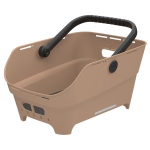 Rear Basket Synthetique Recycle Cento Neo Multi Nx Basil Sand (46X35X25 cm) Compatible Mik, Racktime, I-Rack, Carrymore, Avs (Mount Non Included)