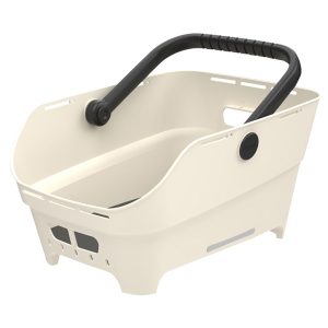 Rear Basket Synthetique Recycle Cento Neo Mik 2.0 Basil White Breaker (46X35X25 cm) Compatible System Mik 2.0 (Mount Included)