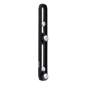 Reglette Deport Pour Porte Bidon Zefal Z Cage Adapter Noir (Réglable 40 mm) - Fixation A Vis Sur Cadre -
