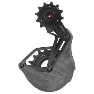 Chape Dérailleur Aero-Wing Opw Tripeak 12-18 Dents 12X2-1V. Sram Axs Red-Force-Rival-Red E-1 Noir Carbone (Garantie 4 Ans)