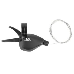 Manette VTT Sunrace Droite Dual Lever Dlu961N Push-Pull U-Series 9V. - Compatible Shimano Cues, Linkglide