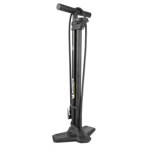 Pompe A Pied Michelin Air Tank Tubeless Acier Noir Avec Compresseur Et Manometre 18Bars Raccord Switch Vp-Vs