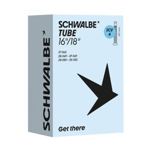 Chambre A Air Vélo 16-18 X 1.00-1.40 Schwalbe Clik Valve 40 mm (47-62X305) (Scv4)