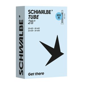 Chambre A Air Vélo 700 X 23-30 Schwalbe Clik Valve 40 mm (23-30X622-630) (Scv15)