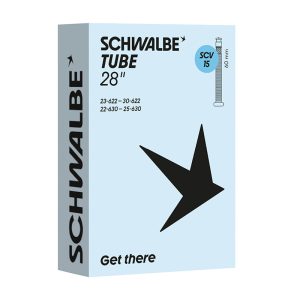 Chambre A Air Vélo 700 X 23-30 Schwalbe Clik Valve 60 mm (23-30X622-630) (Scv15)