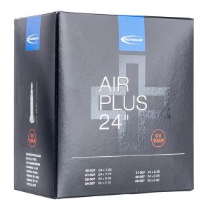 Inner Tube Bike 24 X 1.50-2.4.00 MTB Schwalbe Air Plus Valve Standard All-aluminum Valve Presta 40 mm (40-62X507) (Sv10Ap)