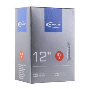 Chambre A Air Vélo 12 1-2 X 1.75-2 1-4 Schwalbe Valve Presta 40 mm (47-62X203) (Sv1)