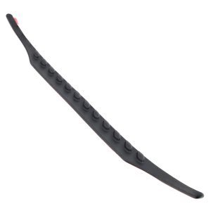 Protection Cadre VTT Noir Caoutchouc Adhesif 3M Pour Base Arrière 320X20X5 mm 16 G