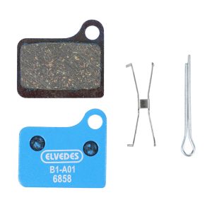 Plaquette De Frein VTT Shimano Deore M555 (Elvedes Soft Organic) (Paire Sur Carte)