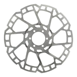 Disque De Frein VTT 6 Trous Elvedes 180 mm Argent -Épaisseur 2.3 mm-