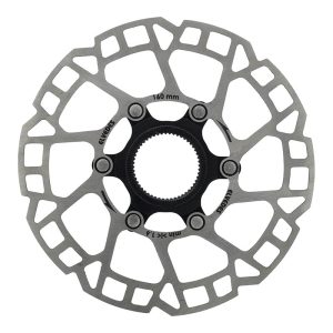 Road Brake Rotor - MTB CenterLock Elvedes 160 mm Silver -Thickness 1.8 mm