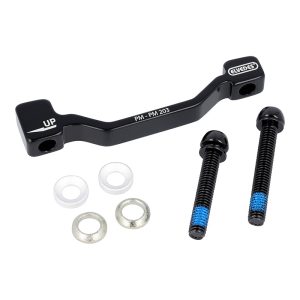 Adapter - Riser Disc Brake MTB Post-Mount Front Elvedes on Fork Caliper 180 mm for Rotor 203 mm