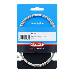 Brake Cable MTB Elvedes STAINLESS L2.25M (Sold Individually, on Card)