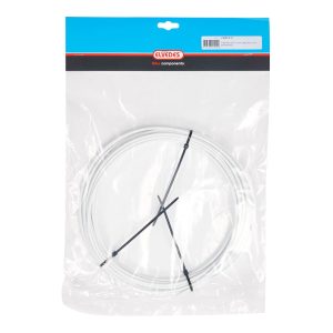 Gaine De Dérailleur Elvedes Blanc 4,1 mm (Rouleau De 10M) Avec Liner Anti-Friction