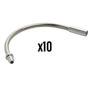 Coudé V-Brake Elvedes 110° INOX (Vendu Par 10)