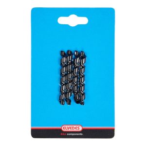 Gaine Spirale Flexible Pour Fil Électrique De VAE Et Gaine Elvedes Diam 4,3 - 5 mm Noir (Vendu Par 4)
