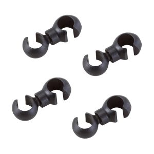 Attache Gaine Frein-Dérailleur Elvedes Diam 4,3 mm Noir (Vendu Par 4)