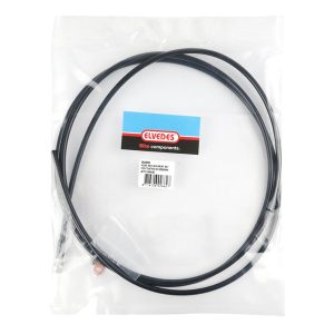 Kit Durite De Remplacement Elvedes Pour Frein Hydraulique Tektro - Trp Noir Diam 5 mm L 2000 mm (Inclus Banjo)
