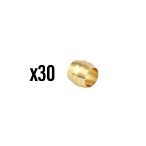 Raccord Durite Frein Elvedes Olive Compatible Shimano Sh02 (Vendu Par 30)