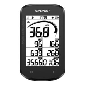 Gps - Compteur Igpsport Bsc100Max Ecran 3,00" Avec Vitesse, Capteur Cadence, Cardio, Compteur De Puissance, Connexion Éclairage Intelligents - Compatible Strava-Training Peaks-Kommot-Insta360...