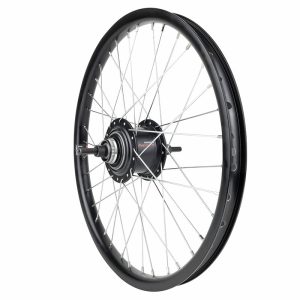 Roue VTT - Cargo - VAE - E-Bike - Longtail 20" Er20 Arrière Noir Double Paroi Moyeu Nexus 7V Frein Centerlock 36 Rayons INOX (J.40625)