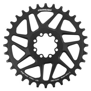 Plateau VTT Direct Mount 8 Trous Pour Sram Sx-Nx-Gx Stronglight Mono Alu Noir 32 dents - 12V. Narrow Wide (Deport 3 mm)
