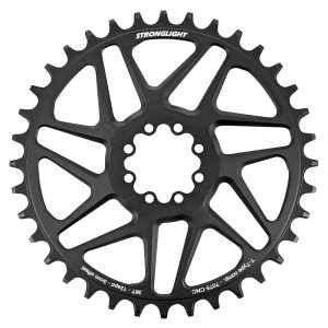 Plateau VTT Direct Mount 8 Trous Pour Sram Sx-Nx-Gx Stronglight Mono Alu Noir 36 dents - 12V. Narrow Wide (Deport 3 mm)