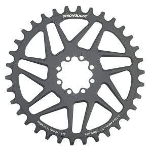 Plateau VTT Direct Mount 8 Trous Pour Sram X01-Xx1 Stronglight Mono Alu Ht3 Noir 34 dents - 12V. Narrow Wide
