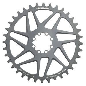 Plateau VTT Direct Mount 8 Trous Pour Sram X01-Xx1 Stronglight Mono Alu Ht3 Noir 36 dents - 12V. Narrow Wide