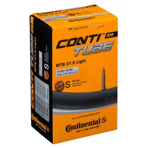 Chambre A Air Vélo 27.5 X 1.75-2.40 Continental MTB Valve Presta Obus Demontable 42 mm (Offre Spéciale)