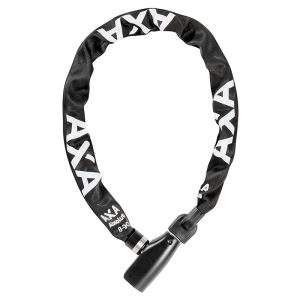 Antivol Vélo Chaîne A Clé Axa Absolute Diam 8 mm L0.90M Noir - Niveau Protection Eleve Pour Vélo Électrique - Sécurité Niveau 9-15