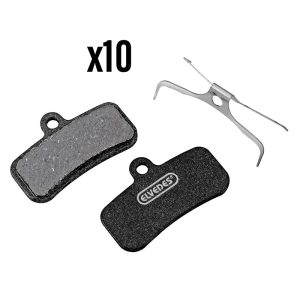 MTB Brake Pad Shimano Xtr M9120 Xt M8120-M8020 Slx M7120 Saint M820-M640-810, Trp, Tektro (Elvedes Medium - Semi-metallic Organic) (Box 10 Pairs)
