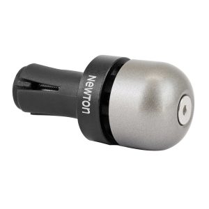 Sonnette Ping 22,2 mm Gris Fixation Embout De Cintre (Vendu A L'Unite) - Compatible Vélo Route