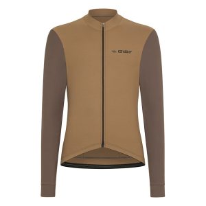 Maillot Gist Hiver Zero Terre Marron Manches Longues M
