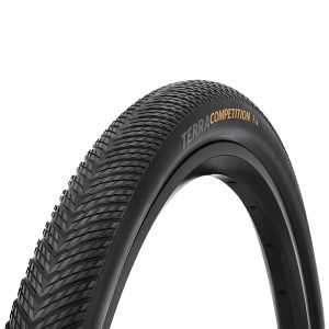 Pneu Gravel 700 X 45 Continental Terra Competition Trail Noir Tubeless Ready Ts (45-622) Compatible VAE
