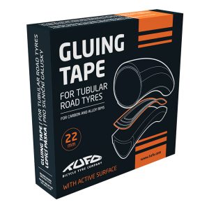 Rim Tape Workshop Adhesive Tape Double Face Tufo for Tubular Road 22 mm - 700 Orange -Compatible Aluminum and Carbon- (Individually)