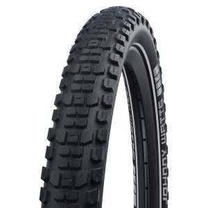 Pneu VTT Suv - VAE 27.5 X 2.35 Schwalbe Johnny Watts Addix Performance Noir Ts (60-584) Double Defense Flanc Reflex Homologué VAE E50 (Montage Atelier)