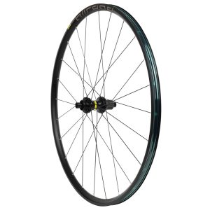 Roue Gravel Disque 700 Mavic Allroad Arrière Cassette Shimano Microspline 12V Centerlock Tubeless Ready Axe Traversant 12-142 Noir Jante 622-23 (Offre Spéciale)